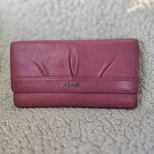 Pink Coach wallet